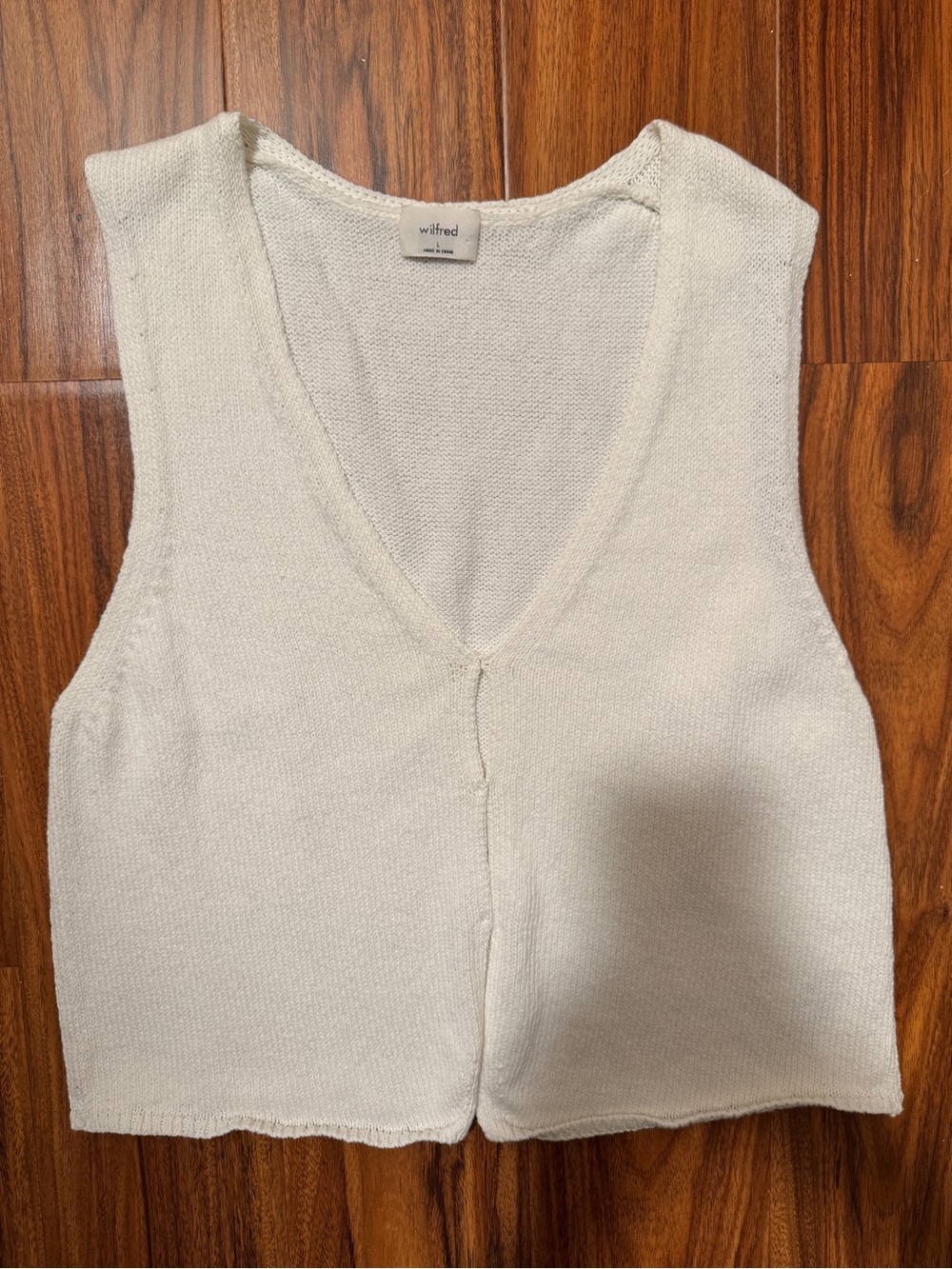 Aritzia Wilfred Basque Sweater Vest - Picture 4 of 6